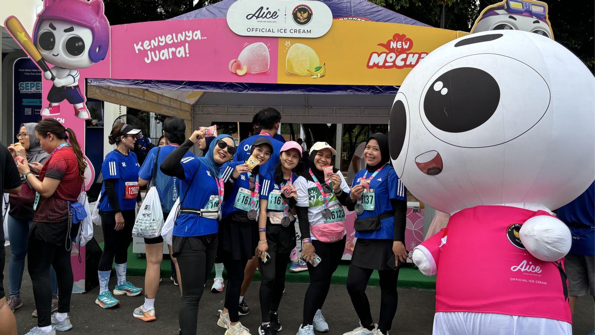 Supporting The Success Of The Jakarta Running Festival, Aice Presents To Carry New Energy And Innovation For Indonesian Sports