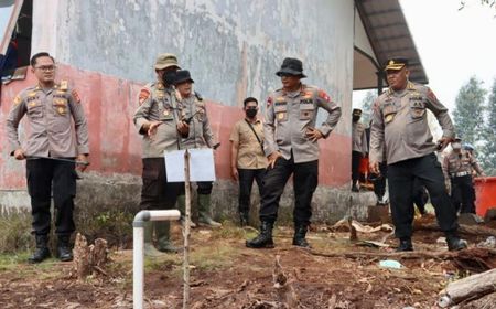 Kapolda Kalteng Tinjau Lokasi Karhutla di Pulang Pisau yang Sebabkan Kabut Asap