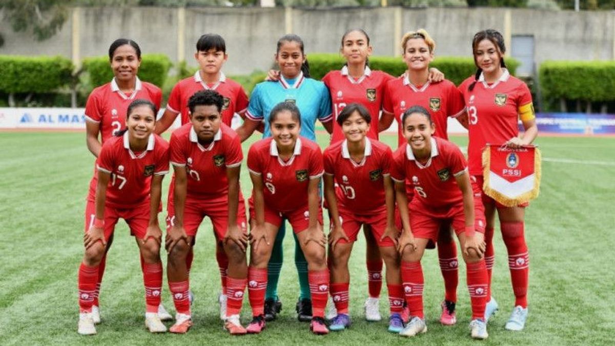 Losing To Lebanon The Indonesian Women S Football National Team Keeps Playing Mentally