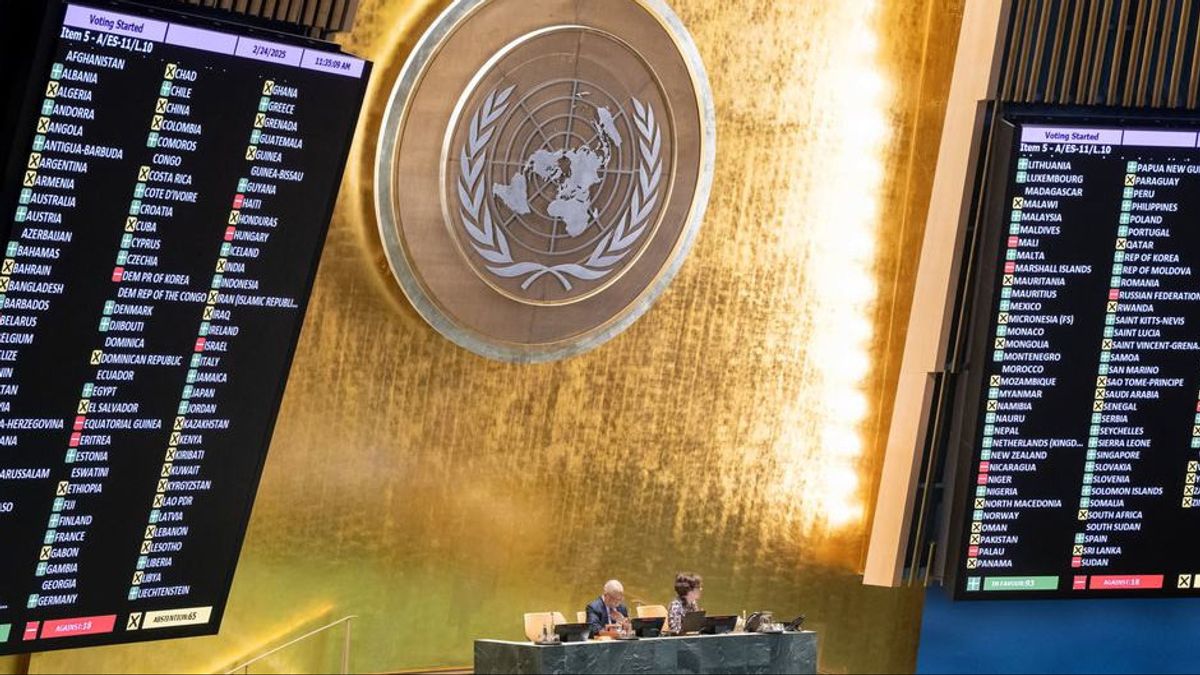 Dewan Keamanan PBB Adopsi Resolusi Rancangan Amerika Serikat Soal Perang di Ukraina