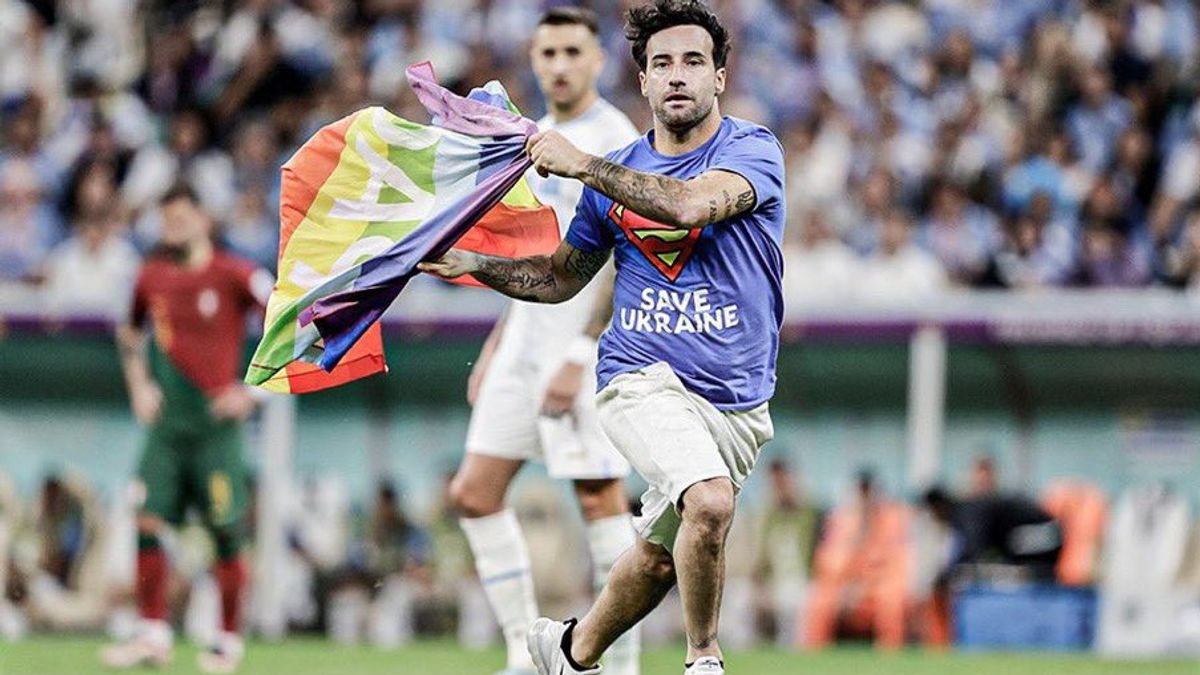 Explore Fields That Bring LGBT Flags When The Portuguese-Uruguay Match Has BEEN Freed