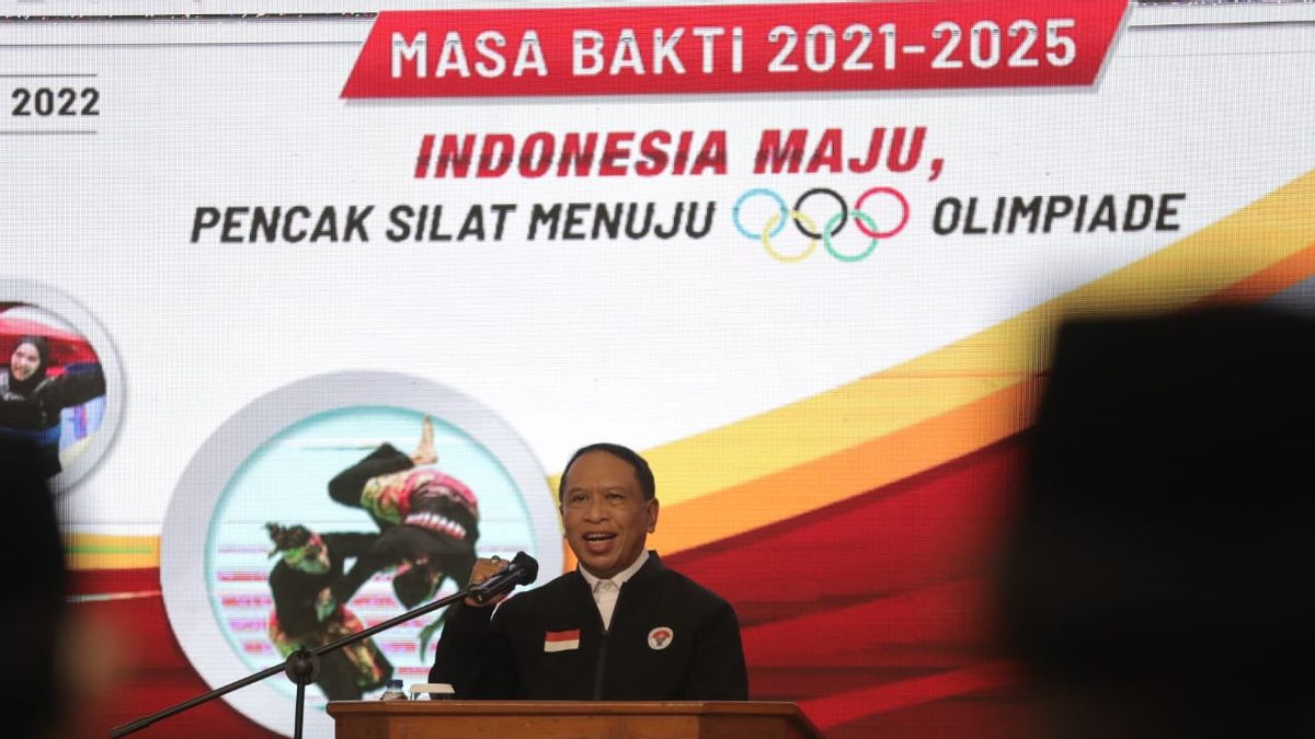 普拉博沃被任命为PB IPSI负责人，Menpora Hope Pencak Silat Kian实现并进入奥运会