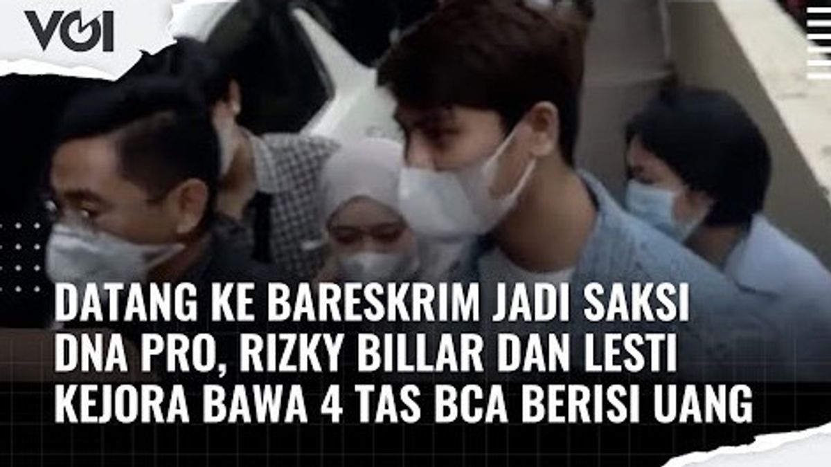 VIDEO: Rizky Billar And Lesti Kejora Respond To Criminal Investigation Calls Regarding The DNA Pro Case