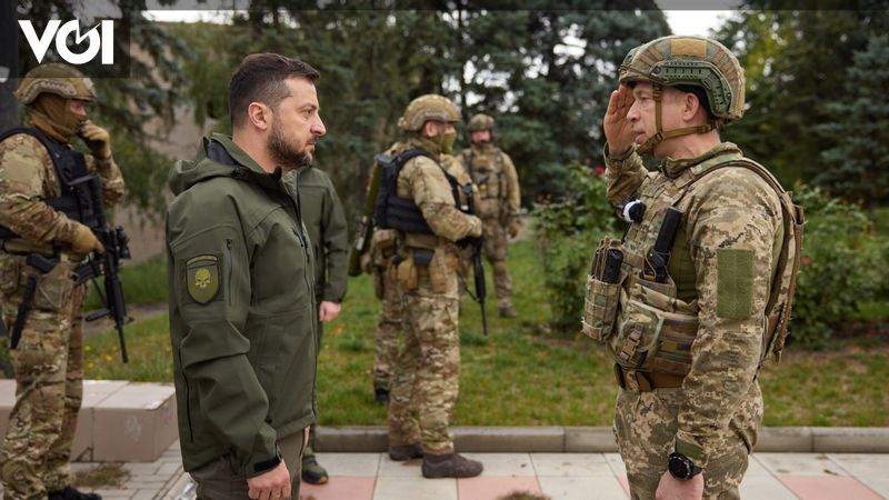 President Zelensky Fires Ukraine's Senior Military Commander In The ...