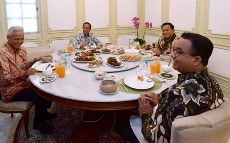 Mengulik Makna di Balik Makan Siang Jokowi dengan Tiga Bakal Capres