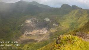 Gunun Awu North Sulawesi Alert, Residents Asked To Stay 4 Km From Crater