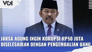 VIDEO: Attorney General ST Burhanuddin Calls Corruptors Under Rp 50 Million Enough To Return State Losses