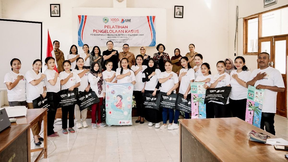 La collaboration du Fonds 1000 jours, la Fondation Life Aftermine et le West Manggarai Health Office s’engagent à réduire le retard de croissance