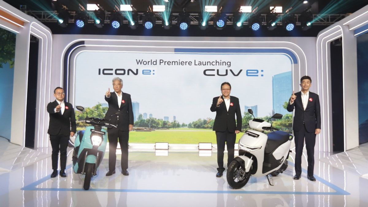 Honda Luncurkan Dua Motor Listrik Baru ICON e: dan Honda CUV e:, Intip Spesifikasi Lengkapnya