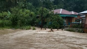 Pusdalops Sumut Laporkan Empat Daerah Dilanda Banjir, 400 Jiwa Terdampak