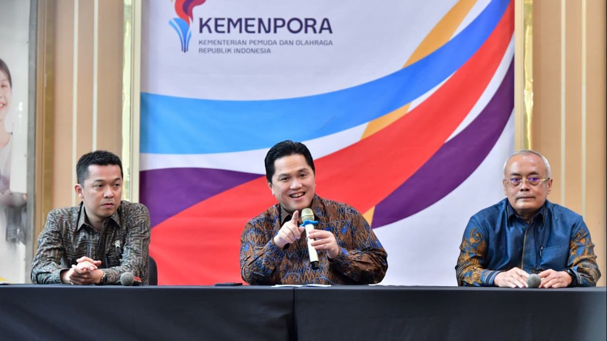 Erick Thohir Ingin Cabor Olimpiade Wajib Ada di SEA Games