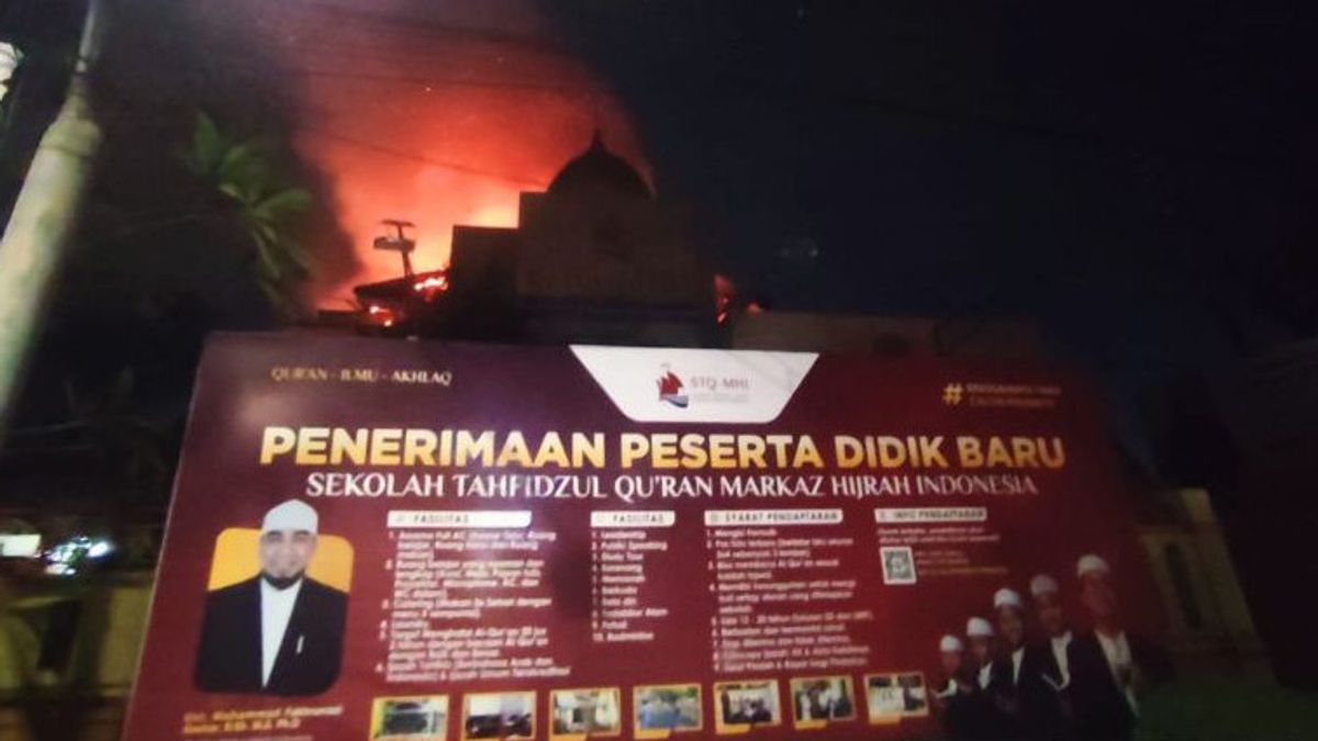    Kebakaran Sekolah Tahfiz Alquran Makassar Ternyata Ulah 3 Santri