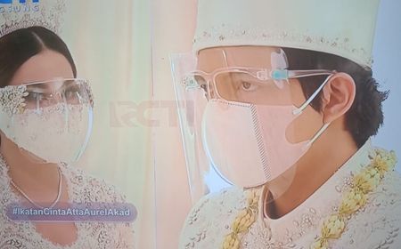 Sah, Atta Halilintar dan Aurel Hermansyah Jadi Suami Istri