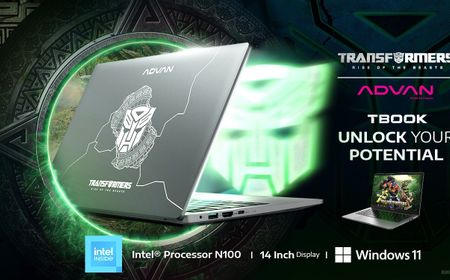 Advan Rilis ADVAN TBOOK x Transformers, Laptop Modern untuk Penggemar Transformers