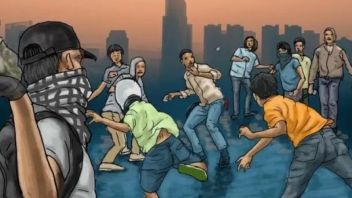  Jelang Sahur Bukannya Bersiap Makan, 17 Pemuda di Bandung Hendak Tawuran Bawa 2 Parang Ditangkap 