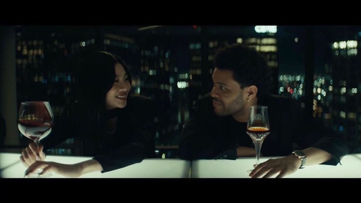 The Weeknd Drops 'Out Of Time' Video With HoYeon Jung & Jim Carrey
