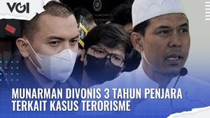 VIDEO: Tok! Munarman Divonis Tiga Tahun Penjara