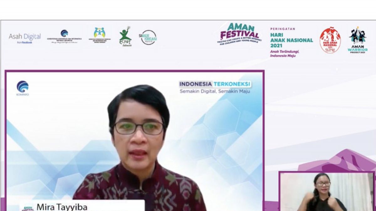 Internet Becomes Everyday, Kemenkominfo Wants To Create A Child-Friendly Digital Space