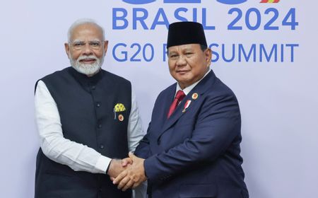 Prabowo Ajak PM India Tingkatkan Kerja Sama Kesehatan dan Pendidikan