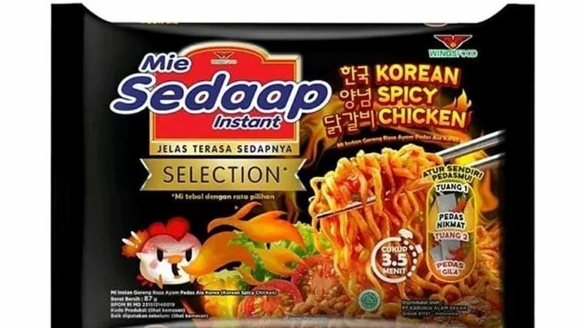 ウィングスが韓国のスパイシーなチキンセダープ麺に声を開く 香港食品安全局によって撤回