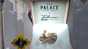 Kolaborasi Yamaha dan The Palace Jeweler, Tawarkan Skutik Grand Filano Berbentuk Emas Eksklusif
