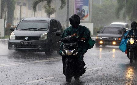 Sejumlah Kota Besar di Indonesia Bakal Diterjang Hujan