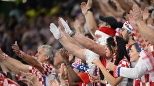 Kegagalan Timnas Kroasia Melangkah ke Final Piala Dunia 2022 Tak Mengurangi Rasa Bangga Suporternya