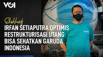 VIDEO: Exclusive, Irfan Setiaputra Optimistic Debt Restructuring Can Healthy Garuda Indonesia
