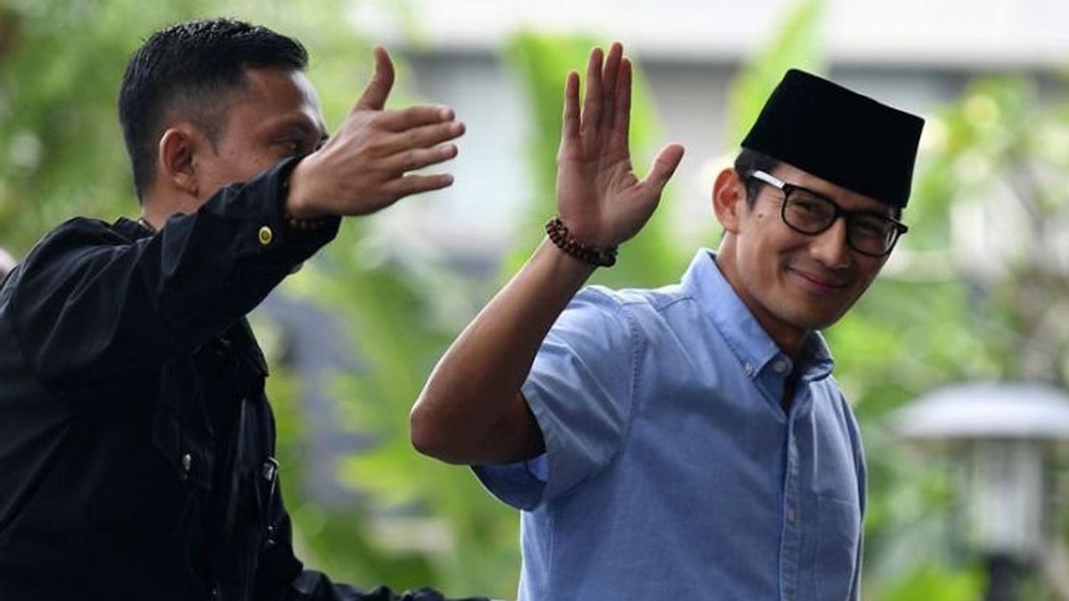 Paving From Gerindra, Sandiaga Conveys Sorry To Prabowo