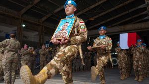    UNIFIL Beri Penghormatan Terakhir untuk Praka Rico Pramudia di Lebanon