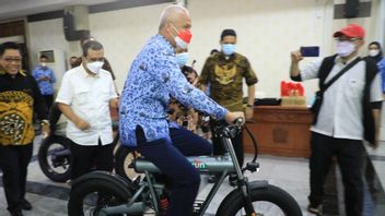 Electric Bike Made By Central Java Immigrant Resident Makes Ganjar Pranowo Interested, Translucent Range Of 50 Km