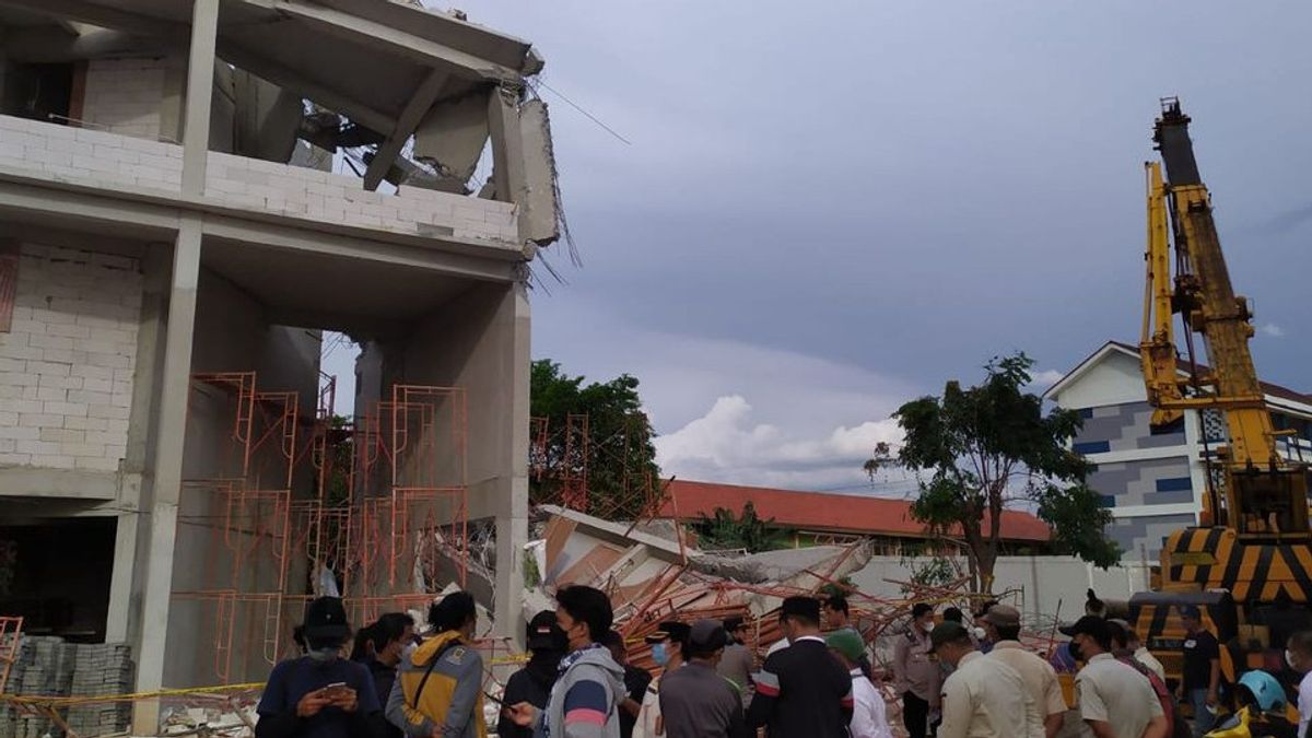The Deputy Governor Of DKI Still Doesn't Know Why The SMAN 96 Building Can Collapse While Being Renovated