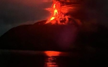 BNPB Pastikan Tak Ada Korban Akibat Erupsi Gunung Ruang