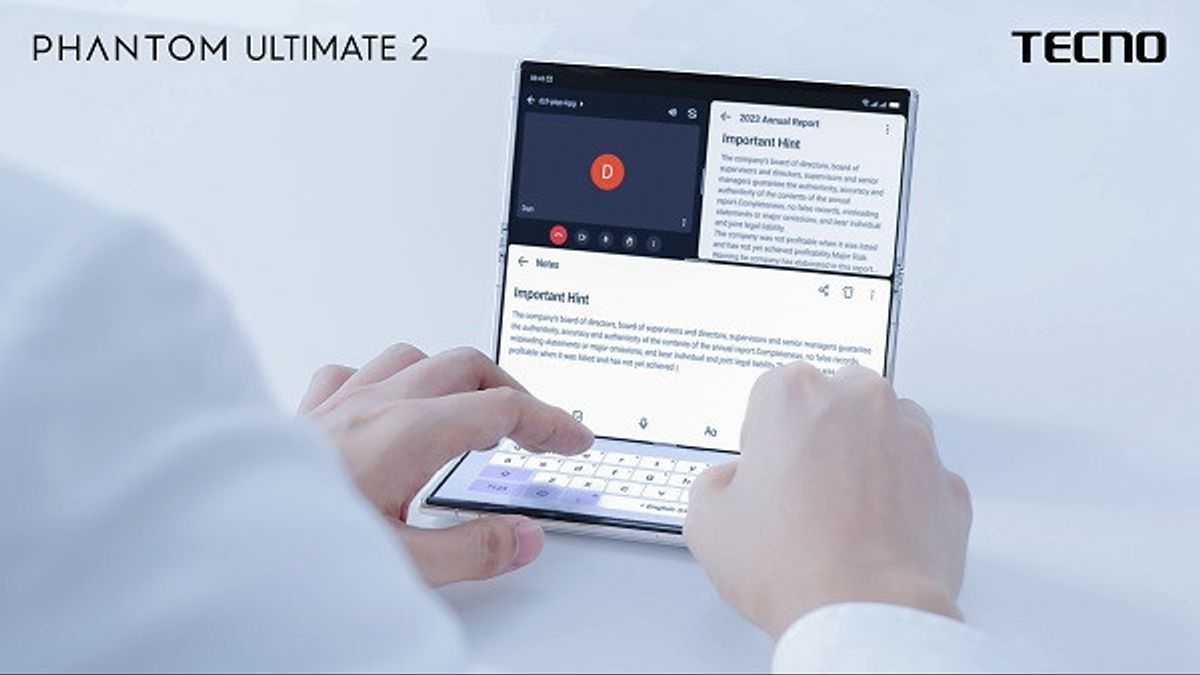 Tecno在IFA 2024 上推出 Phantom Ultimate 2, Tri-Fold Revolutioner Mobile