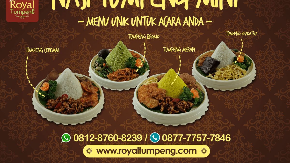 Excess Tumpeng Messages For Important Events Compared To Own