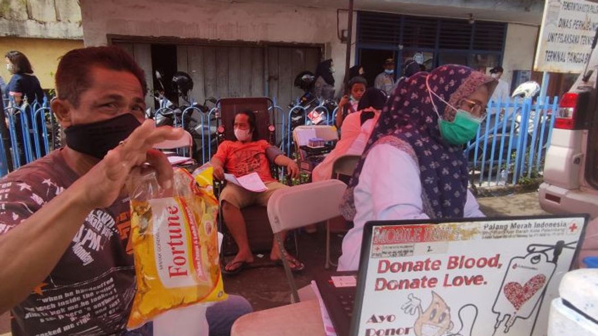 Di Palembang Bisa Dapat Minyak Goreng Gratis, Asal Donor Darah Dulu