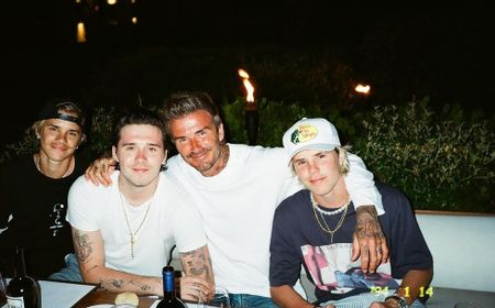 David Beckham Beri Mobil Rp7 Miliar untuk Hadiah Pernikahan Brooklyn Beckham dan Nicola Peltz