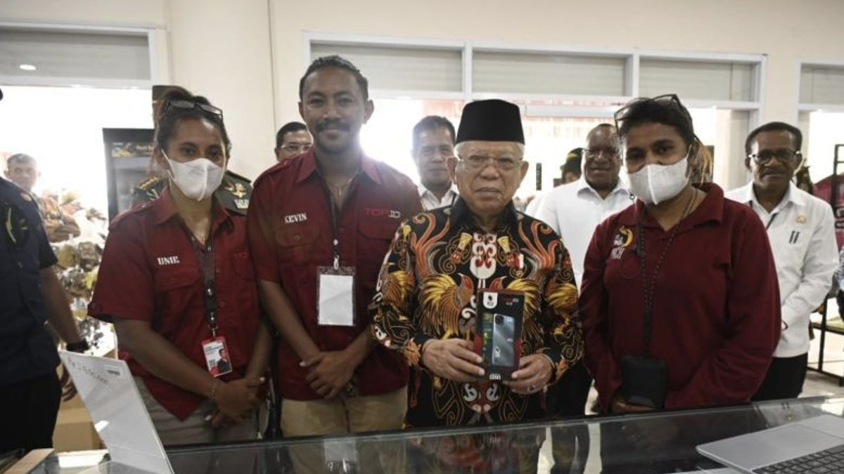 Vice President Appreciates Papua Youth Creative Hubs That Produce Various Quality Products