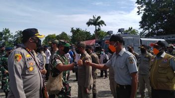 تأمين مطلع العام في ميميكا، نشر 800 من أفراد TNI-Polri