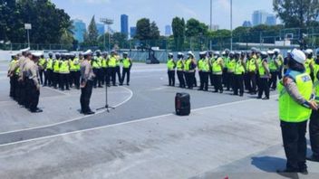 Polda Metro Jaya Prepares 1,022 Security Personnel For The Second Day Of The Blackpink Concert