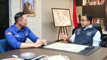周五下午,Anies在Cikeas会见了SBY和AHY,讨论了胜利的战术策略
