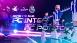 Link Live Streaming Leg Pertama 16 Besar Liga Champions: Inter Milan Vs FC Porto