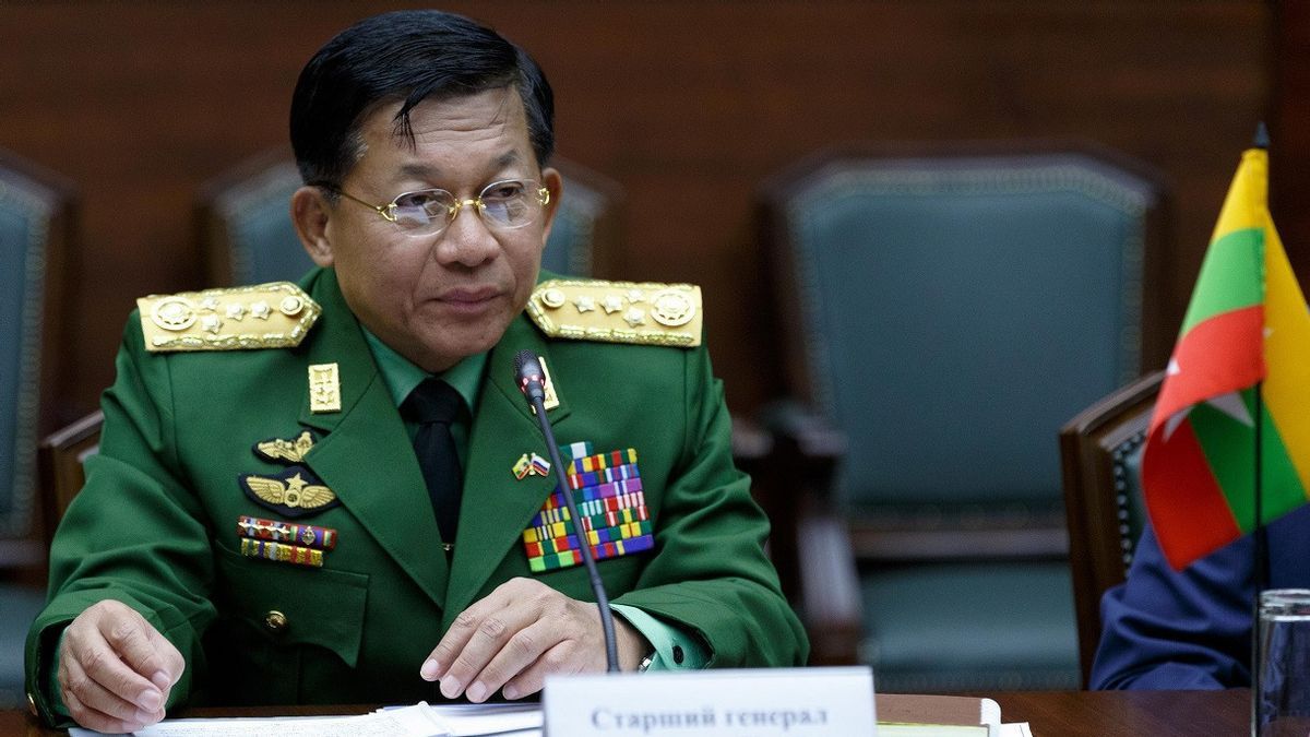 Pemimpin Rezim Militer Myanmar Terima Kado Sanksi AS dan Peti Mati pada Ulang Tahunnya ke-65,