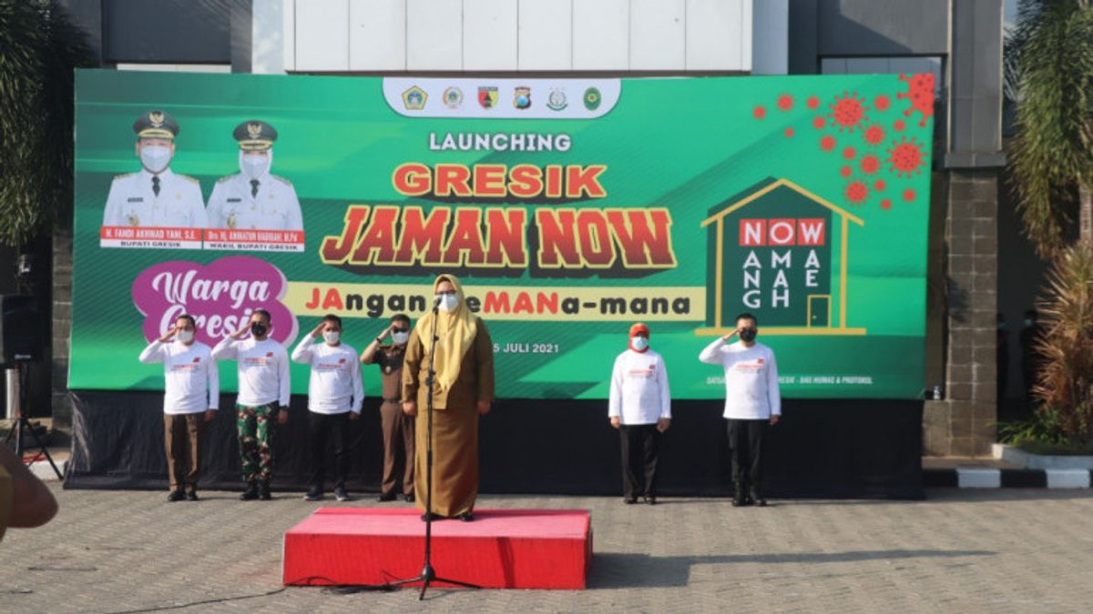  Le Régent Ning Min Lance Le Mouvement « Gresik Jaman Now », Nang Omah Wae