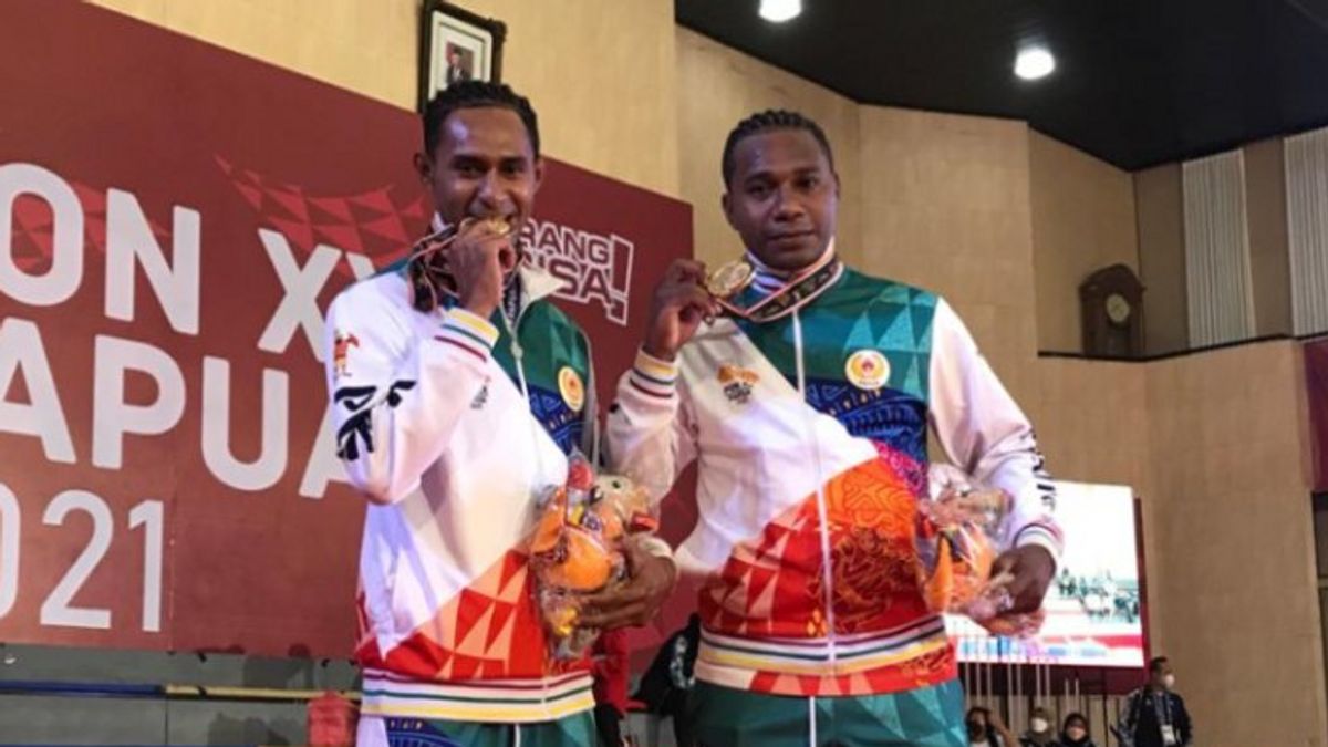 'Torang Bisa', Dua Anak Buah Kapolri Juara Nage No Kata Judo PON XX Papua
