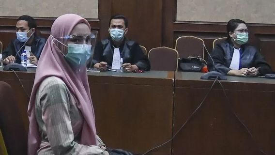 Bantah Keterangan Anita Kolopaking soal 50 Ribu Dolar AS, Pinangki Klaim Bayar Cincin Berlian Rp1,5 Miliar