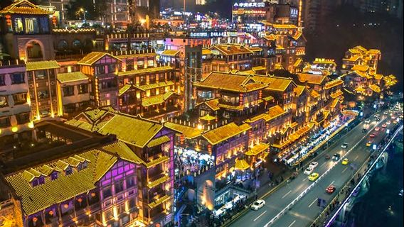 Chongqing en Chine est devenue la capitale du cyberpunk