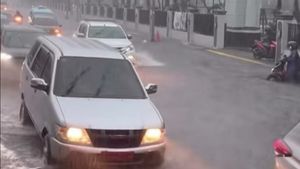 Empat Ruas Jalan di Jakarta Utara Terendam Banjir, Arus Lalin Macet