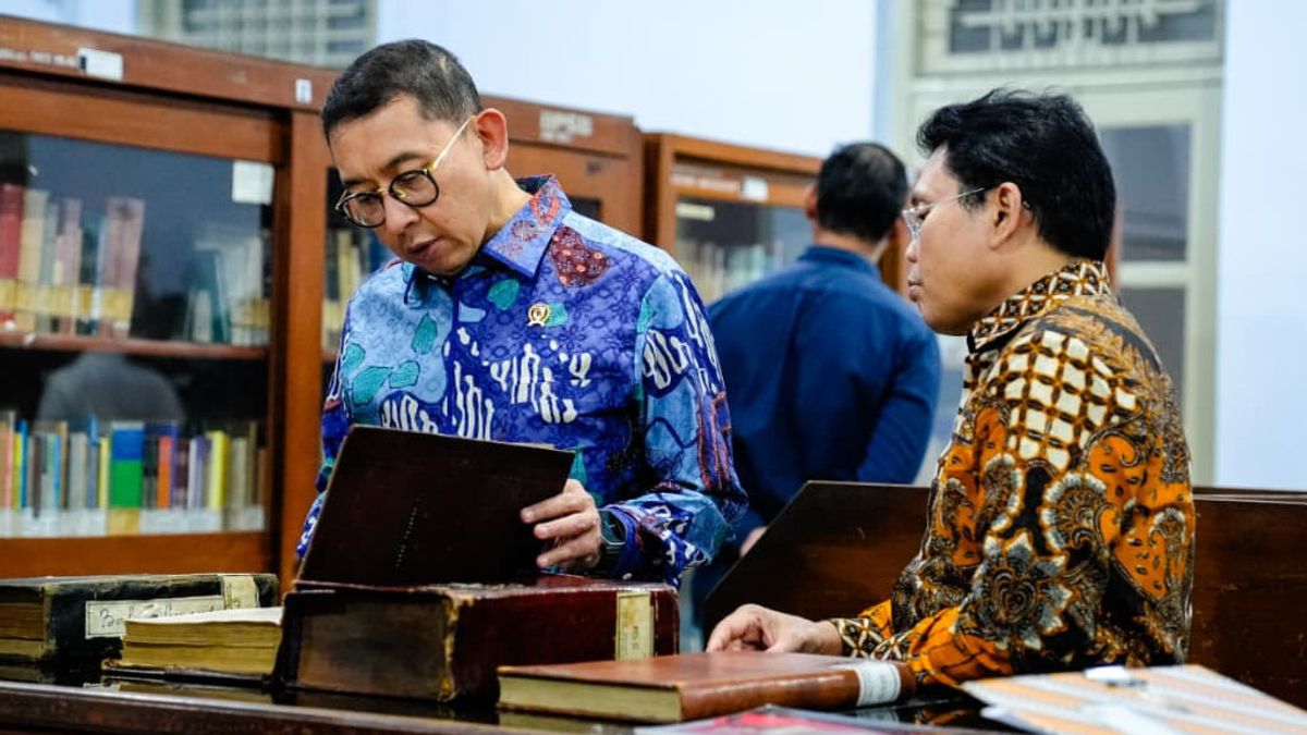 Menbud Fadli Zon Dorong Kemitraan Publik-Swasta untuk Kembangkan Museum dan Cagar Budaya