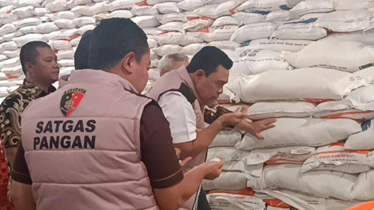 国家警察食品工作队确保大米“淹没”传统和现代市场